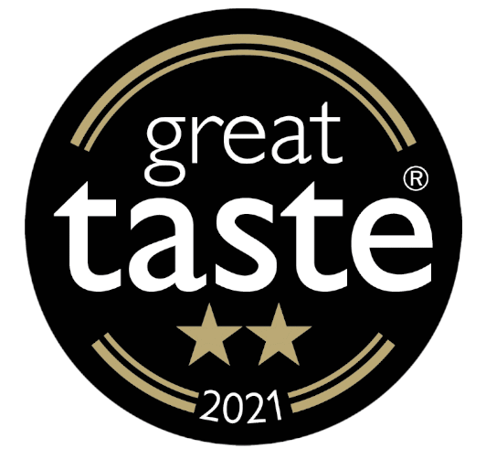 Great taste award 2021 - 2 gold stars